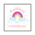 Picture of Follow the Rainbow _GroupedProduct_Square_Mini_ _GroupedProduct_Square_Canvas_Framed_