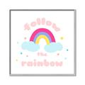 Picture of Follow the Rainbow _GroupedProduct_Square_Mini_ _GroupedProduct_Square_Canvas_Framed_