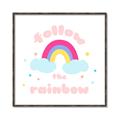 Picture of Follow the Rainbow _GroupedProduct_Square_Mini_ _GroupedProduct_Square_Canvas_Framed_