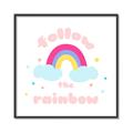 Picture of Follow the Rainbow _GroupedProduct_Square_Mini_ _GroupedProduct_Square_Canvas_Framed_
