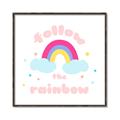Picture of Follow the Rainbow _GroupedProduct_Square_Mini_ _GroupedProduct_Square_Canvas_Framed_