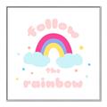 Picture of Follow the Rainbow _GroupedProduct_Square_Mini_ _GroupedProduct_Square_Canvas_Framed_