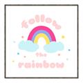 Picture of Follow the Rainbow _GroupedProduct_Square_Mini_ _GroupedProduct_Square_Canvas_Framed_