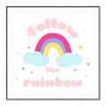Picture of Follow the Rainbow _GroupedProduct_Square_Mini_ _GroupedProduct_Square_Canvas_Framed_