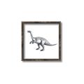 Picture of Gray Dino I  _GroupedProduct_Square_Mini_ _GroupedProduct_Square_Canvas_Framed_