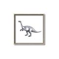 Picture of Gray Dino I  _GroupedProduct_Square_Mini_ _GroupedProduct_Square_Canvas_Framed_