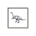 Picture of Gray Dino I  _GroupedProduct_Square_Mini_ _GroupedProduct_Square_Canvas_Framed_