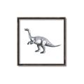 Picture of Gray Dino I  _GroupedProduct_Square_Mini_ _GroupedProduct_Square_Canvas_Framed_