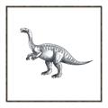 Picture of Gray Dino I  _GroupedProduct_Square_Mini_ _GroupedProduct_Square_Canvas_Framed_