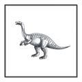 Picture of Gray Dino I  _GroupedProduct_Square_Mini_ _GroupedProduct_Square_Canvas_Framed_