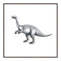 Picture of Gray Dino I  _GroupedProduct_Square_Mini_ _GroupedProduct_Square_Canvas_Framed_