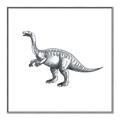 Picture of Gray Dino I  _GroupedProduct_Square_Mini_ _GroupedProduct_Square_Canvas_Framed_