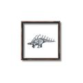 Picture of Gray Dino II _GroupedProduct_Square_Mini_ _GroupedProduct_Square_Canvas_Framed_