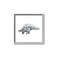 Picture of Gray Dino II _GroupedProduct_Square_Mini_ _GroupedProduct_Square_Canvas_Framed_