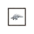 Picture of Gray Dino II _GroupedProduct_Square_Mini_ _GroupedProduct_Square_Canvas_Framed_
