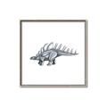 Picture of Gray Dino II _GroupedProduct_Square_Mini_ _GroupedProduct_Square_Canvas_Framed_