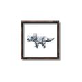 Picture of Gray Dino III _GroupedProduct_Square_Mini_ _GroupedProduct_Square_Canvas_Framed_