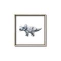 Picture of Gray Dino III _GroupedProduct_Square_Mini_ _GroupedProduct_Square_Canvas_Framed_