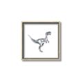 Picture of Gray Dino VI _GroupedProduct_Square_Mini_ _GroupedProduct_Square_Canvas_Framed_