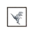 Picture of Gray Dino VII _GroupedProduct_Square_Mini_ _GroupedProduct_Square_Canvas_Framed_