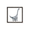 Picture of Gray Dino VIII _GroupedProduct_Square_Mini_ _GroupedProduct_Square_Canvas_Framed_