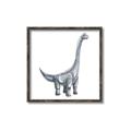 Picture of Gray Dino VIII _GroupedProduct_Square_Mini_ _GroupedProduct_Square_Canvas_Framed_