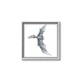 Picture of Gray Dino IX _GroupedProduct_Square_Mini_ _GroupedProduct_Square_Canvas_Framed_