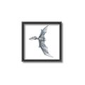 Picture of Gray Dino IX _GroupedProduct_Square_Mini_ _GroupedProduct_Square_Canvas_Framed_