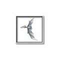 Picture of Gray Dino IX _GroupedProduct_Square_Mini_ _GroupedProduct_Square_Canvas_Framed_
