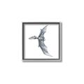 Picture of Gray Dino IX _GroupedProduct_Square_Mini_ _GroupedProduct_Square_Canvas_Framed_