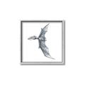 Picture of Gray Dino IX _GroupedProduct_Square_Mini_ _GroupedProduct_Square_Canvas_Framed_