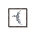 Picture of Gray Dino IX _GroupedProduct_Square_Mini_ _GroupedProduct_Square_Canvas_Framed_