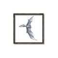 Picture of Gray Dino IX _GroupedProduct_Square_Mini_ _GroupedProduct_Square_Canvas_Framed_