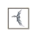 Picture of Gray Dino IX _GroupedProduct_Square_Mini_ _GroupedProduct_Square_Canvas_Framed_