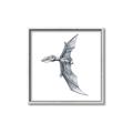 Picture of Gray Dino IX _GroupedProduct_Square_Mini_ _GroupedProduct_Square_Canvas_Framed_