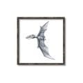 Picture of Gray Dino IX _GroupedProduct_Square_Mini_ _GroupedProduct_Square_Canvas_Framed_