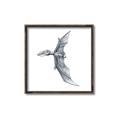 Picture of Gray Dino IX _GroupedProduct_Square_Mini_ _GroupedProduct_Square_Canvas_Framed_