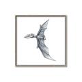 Picture of Gray Dino IX _GroupedProduct_Square_Mini_ _GroupedProduct_Square_Canvas_Framed_