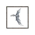 Picture of Gray Dino IX _GroupedProduct_Square_Mini_ _GroupedProduct_Square_Canvas_Framed_