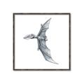 Picture of Gray Dino IX _GroupedProduct_Square_Mini_ _GroupedProduct_Square_Canvas_Framed_