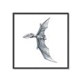 Picture of Gray Dino IX _GroupedProduct_Square_Mini_ _GroupedProduct_Square_Canvas_Framed_
