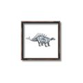 Picture of Gray Dino X _GroupedProduct_Square_Mini_ _GroupedProduct_Square_Canvas_Framed_