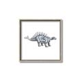 Picture of Gray Dino X _GroupedProduct_Square_Mini_ _GroupedProduct_Square_Canvas_Framed_