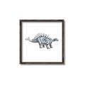 Picture of Gray Dino X _GroupedProduct_Square_Mini_ _GroupedProduct_Square_Canvas_Framed_