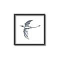 Picture of Gray Dino XI _GroupedProduct_Square_Mini_ _GroupedProduct_Square_Canvas_Framed_