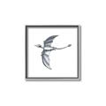 Picture of Gray Dino XI _GroupedProduct_Square_Mini_ _GroupedProduct_Square_Canvas_Framed_