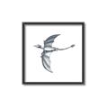 Picture of Gray Dino XI _GroupedProduct_Square_Mini_ _GroupedProduct_Square_Canvas_Framed_