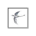 Picture of Gray Dino XI _GroupedProduct_Square_Mini_ _GroupedProduct_Square_Canvas_Framed_