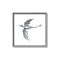 Picture of Gray Dino XI _GroupedProduct_Square_Mini_ _GroupedProduct_Square_Canvas_Framed_