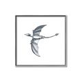 Picture of Gray Dino XI _GroupedProduct_Square_Mini_ _GroupedProduct_Square_Canvas_Framed_
